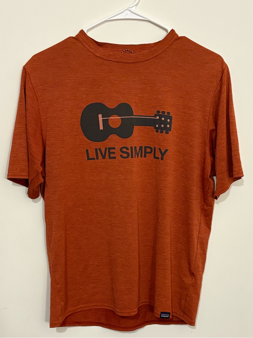 Patagonia Catalina Live Simply Guitar Graphic T-Shirt - Rust